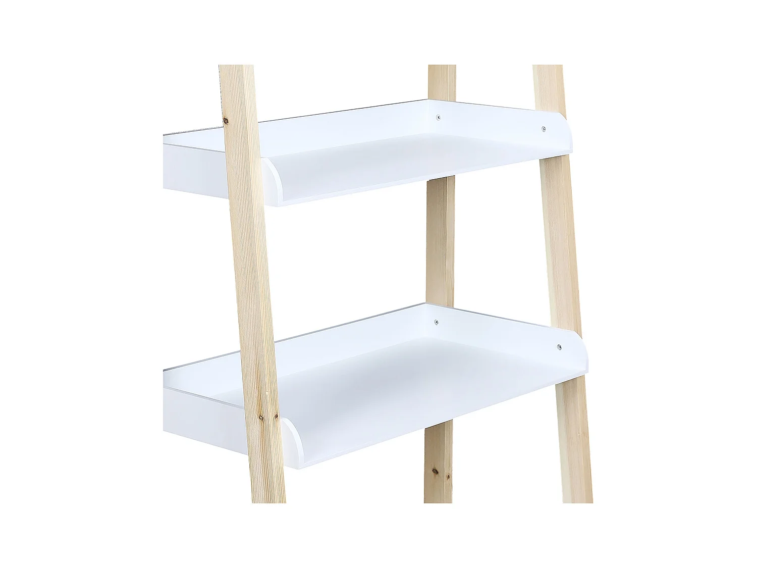 Etagere Enfant Tim L60cm Blanc, Marron