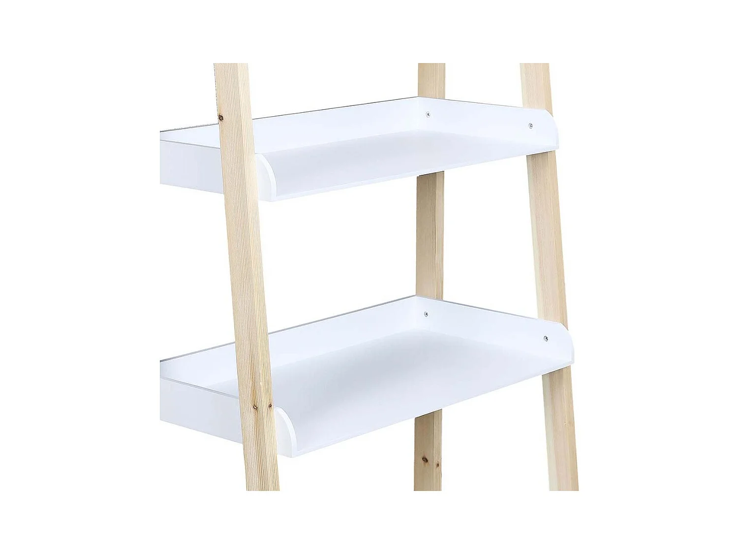 Etagere Enfant Tim L60cm Blanc, Marron