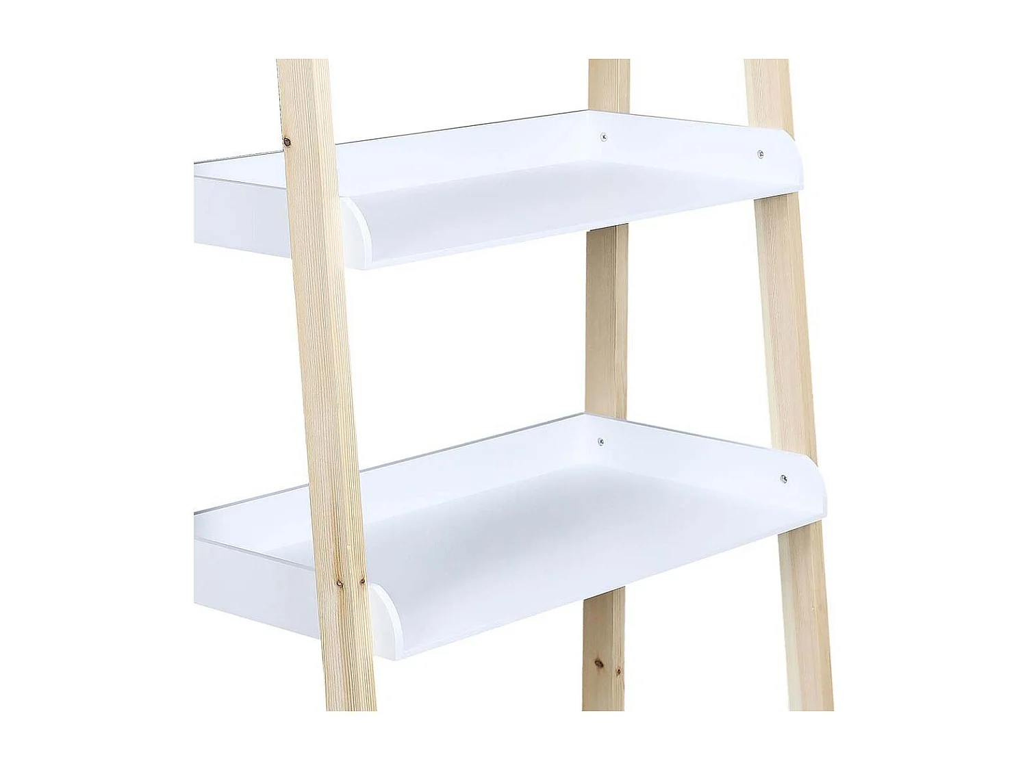 Etagere Enfant Tim L60cm Blanc, Marron