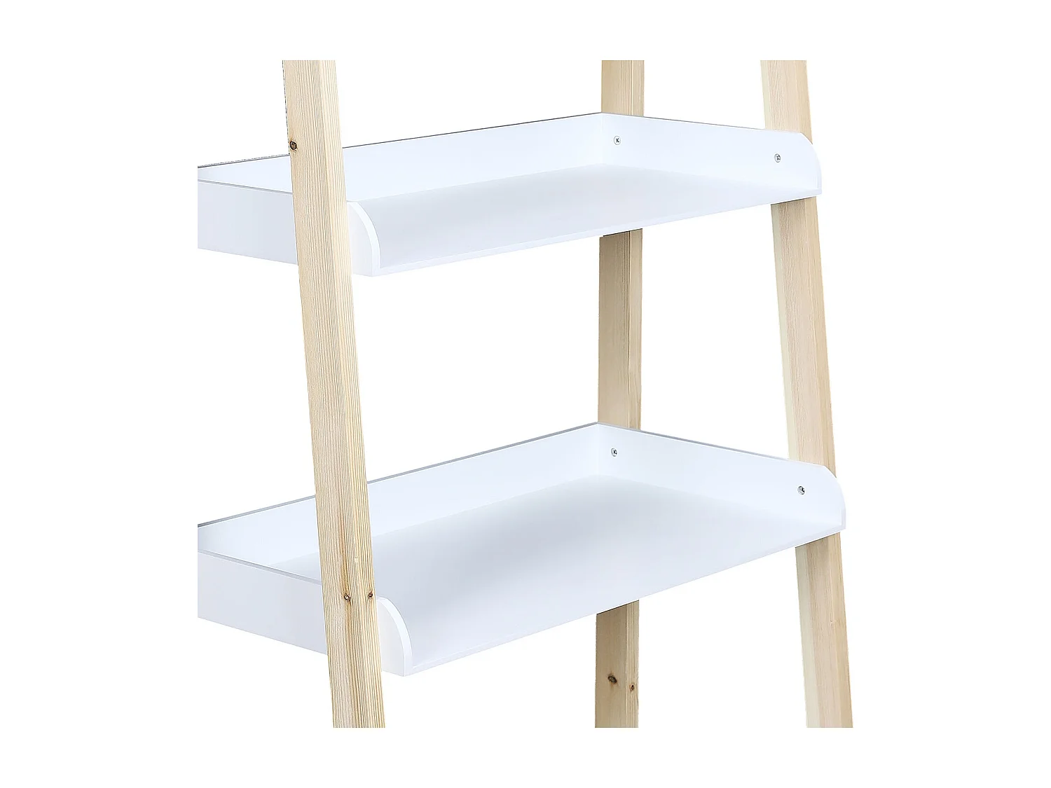 Etagere Enfant Tim L60cm Blanc, Marron