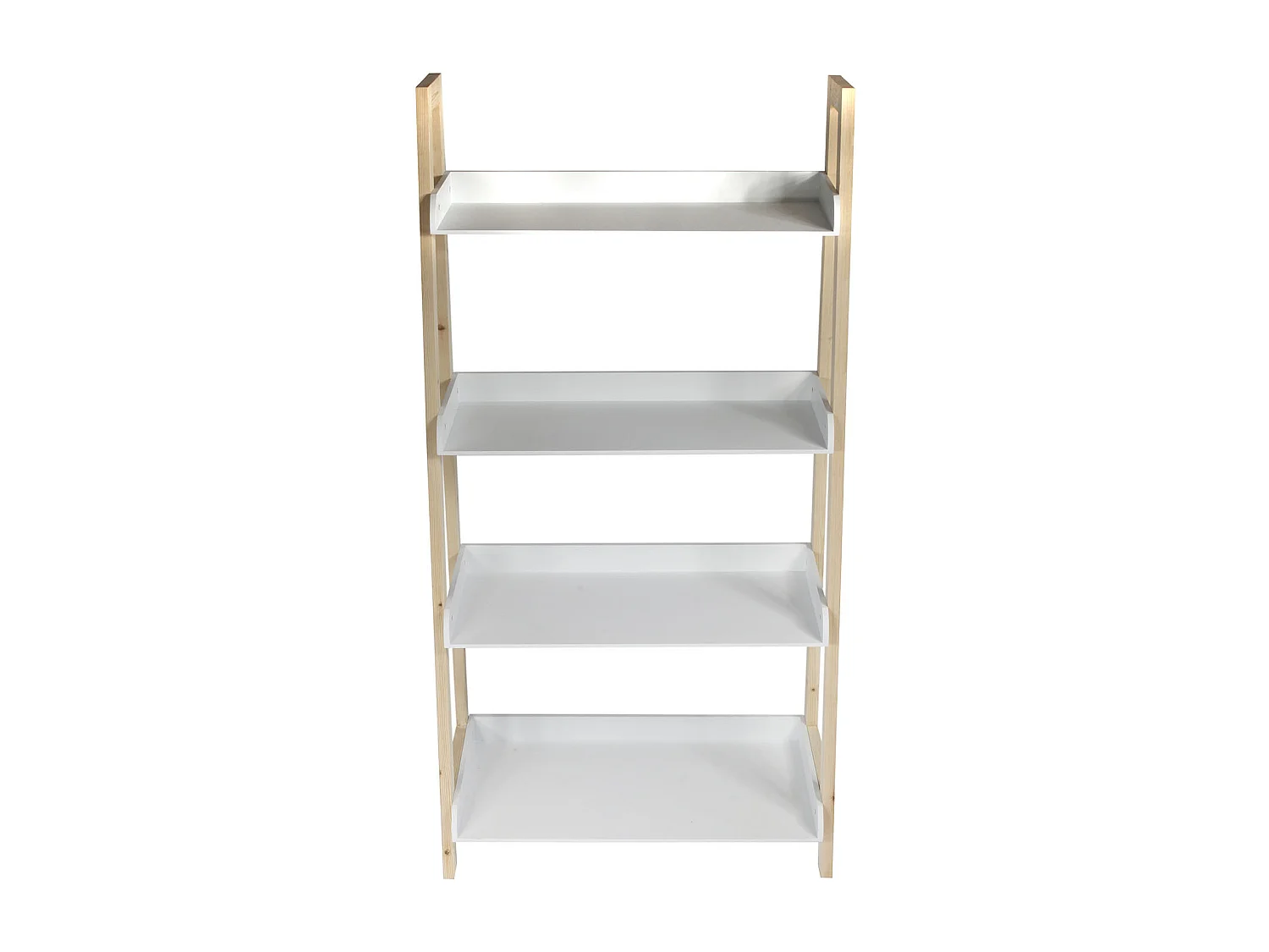 Etagere Enfant Tim L60cm Blanc, Marron