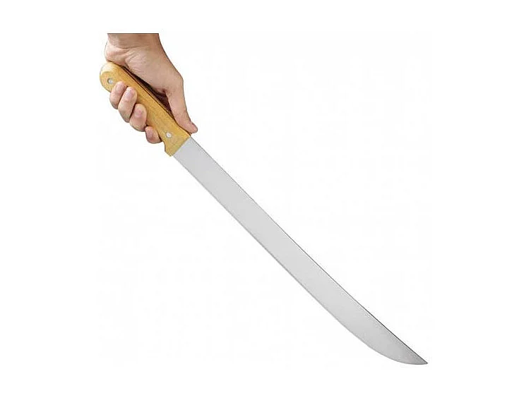 Machette en acier carbone et bois Lame 41 cm