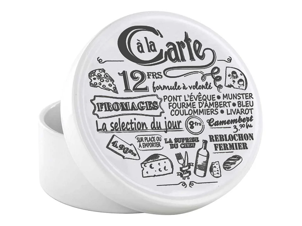 Boîte à fromages en céramique spécial cuisson