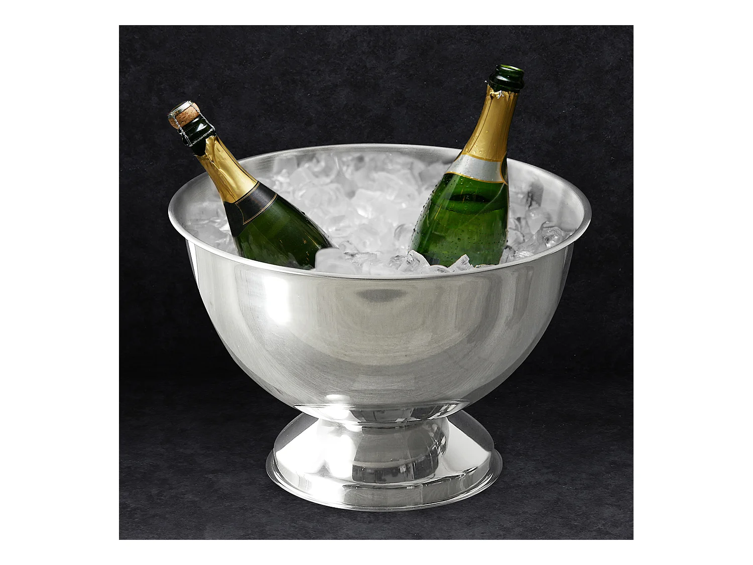 Seau A Bouteille D36cm Argent