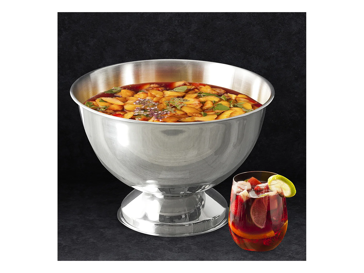 Seau A Bouteille D36cm Argent