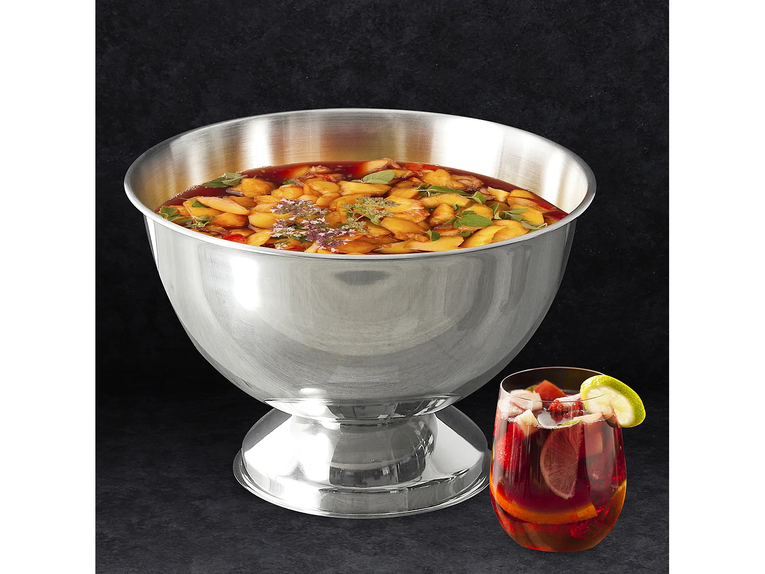 Seau A Bouteille D36cm Argent