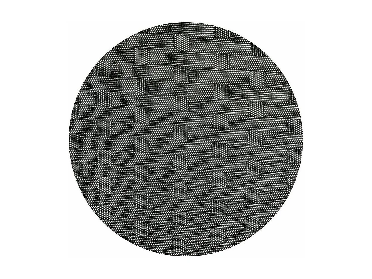 Paravent en nylon noir 4 panneaux