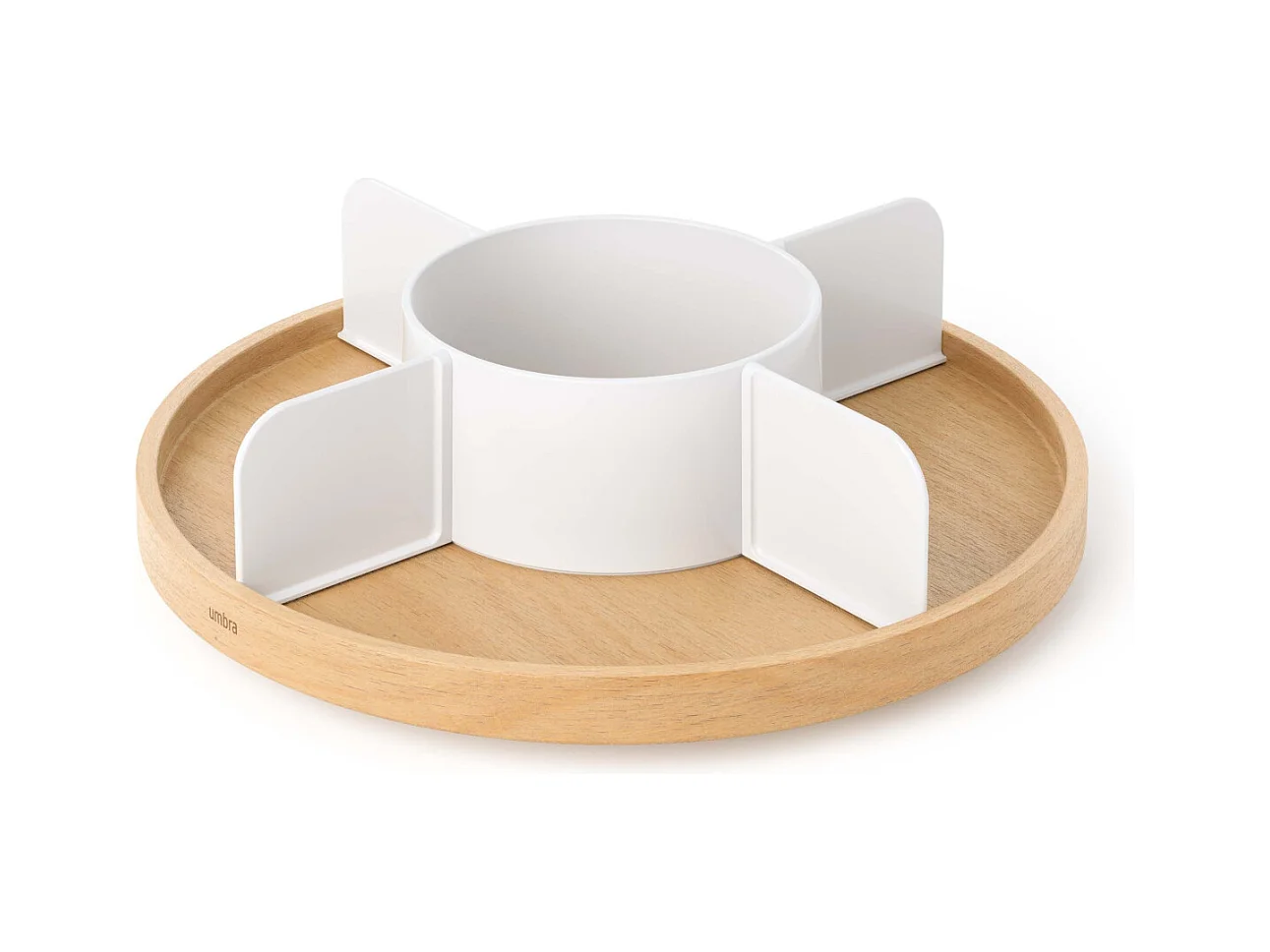 Plateau tournant avec compartiments Bellwood