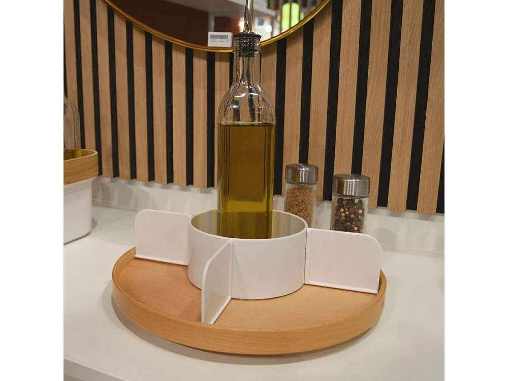 Plateau tournant avec compartiments Bellwood