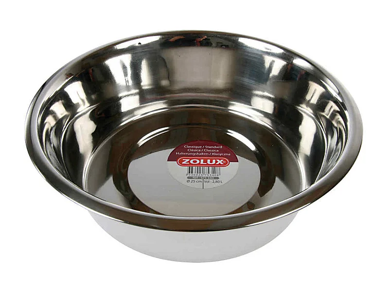 Napf aus Edelstahl für Hunde