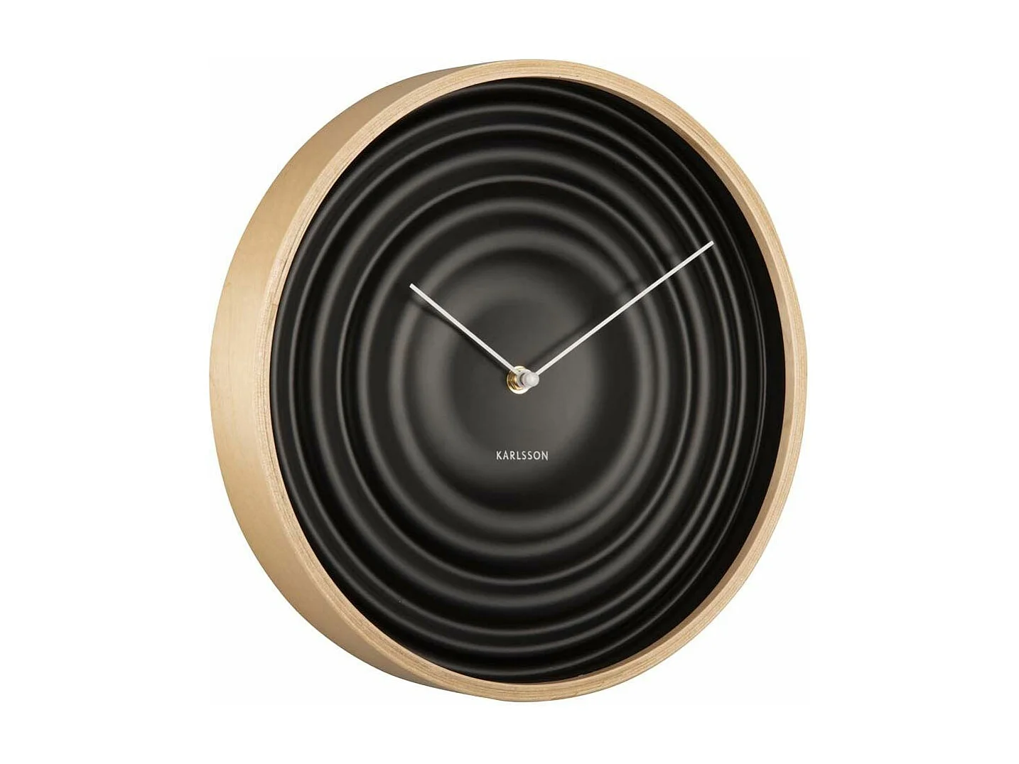 Reloj redondo de madera Scandi Ribble 31 cm