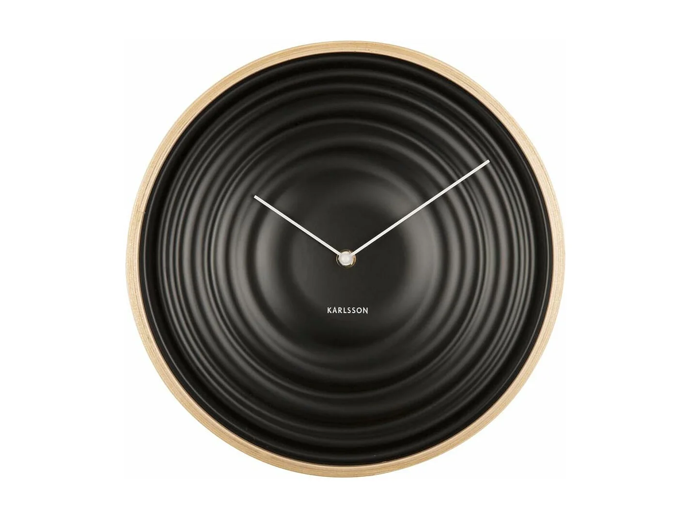 Reloj redondo de madera Scandi Ribble 31 cm