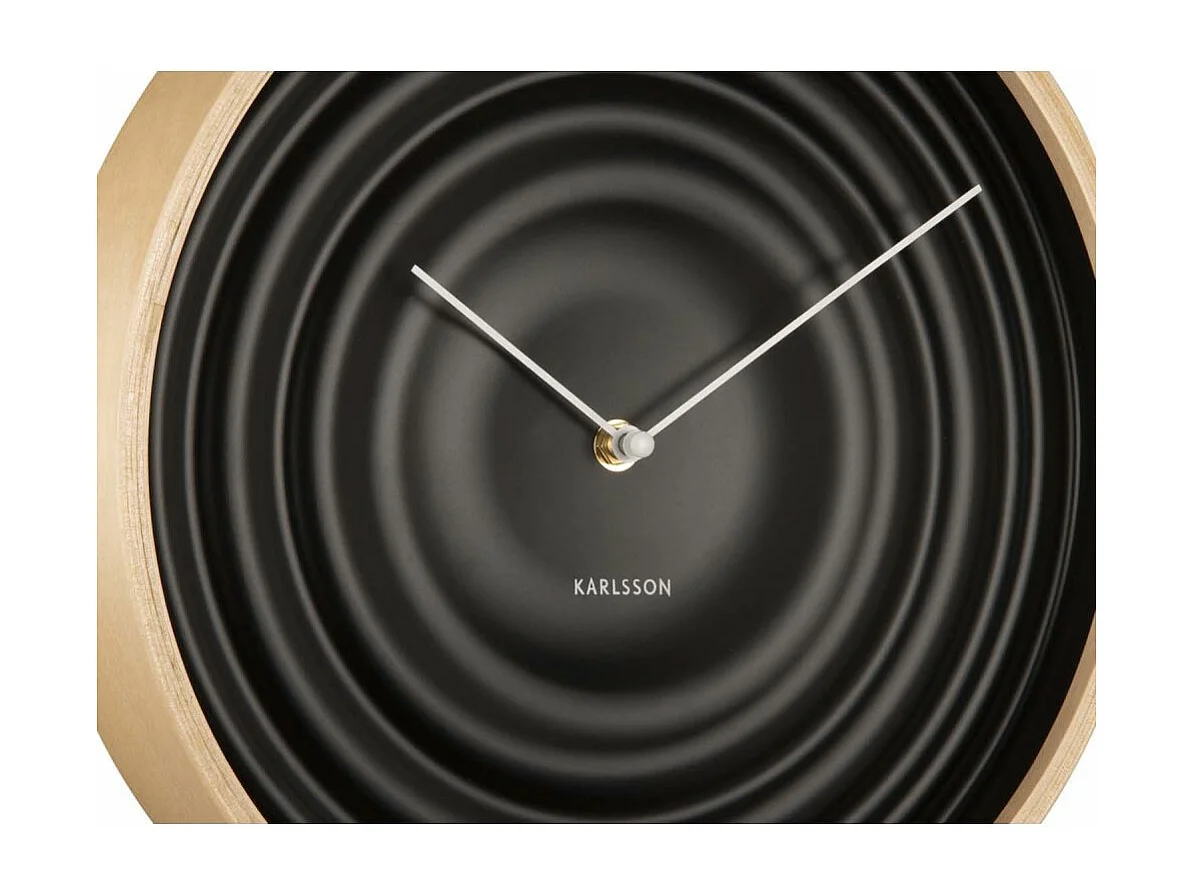 Reloj redondo de madera Scandi Ribble 31 cm