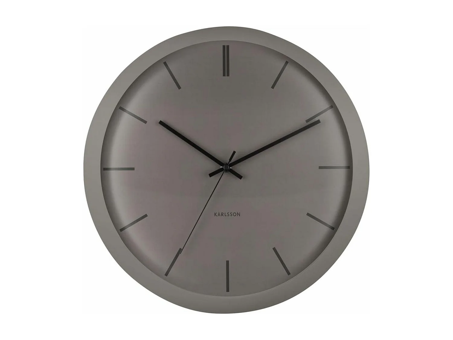 Runde Metalluhr Nirvana Globus 40 cm