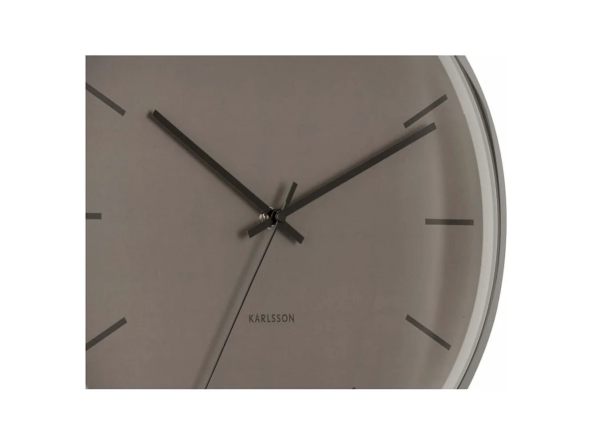 Runde Metalluhr Nirvana Globus 40 cm