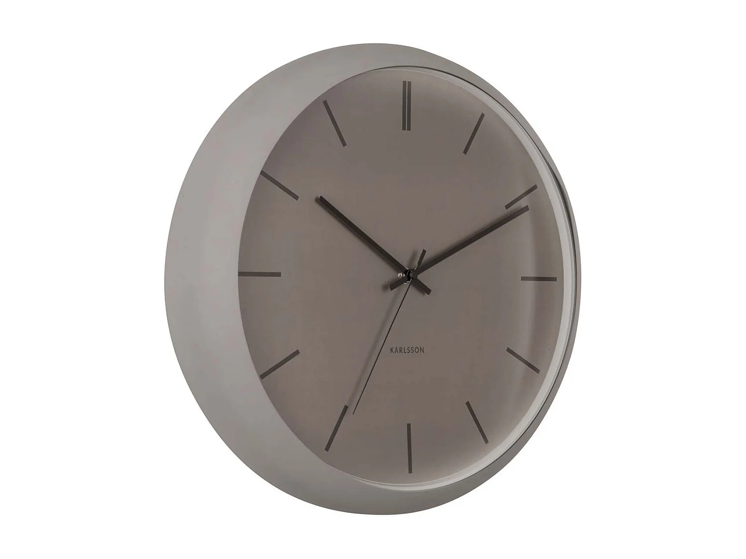 Horloge ronde en métal Nirvana Globe 40 cm