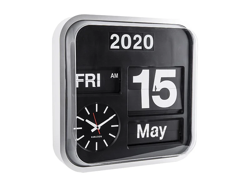 Vintage-Uhr Big Flip 43 cm