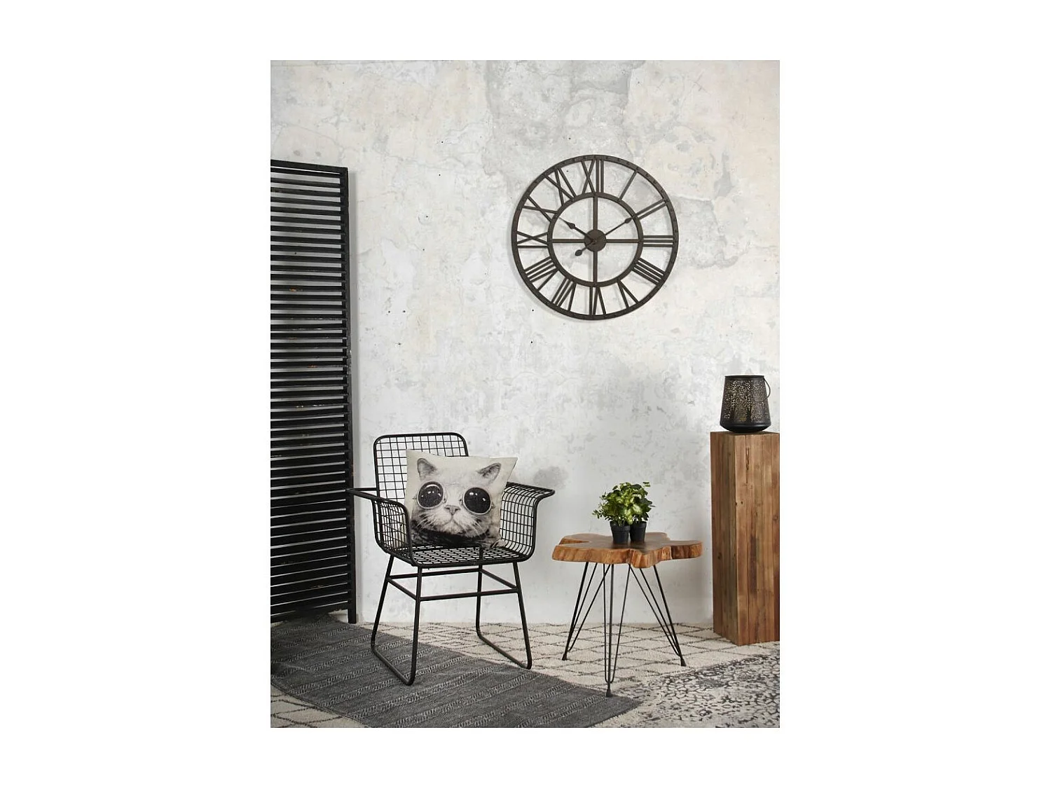Horloge murale ossature 70 cm