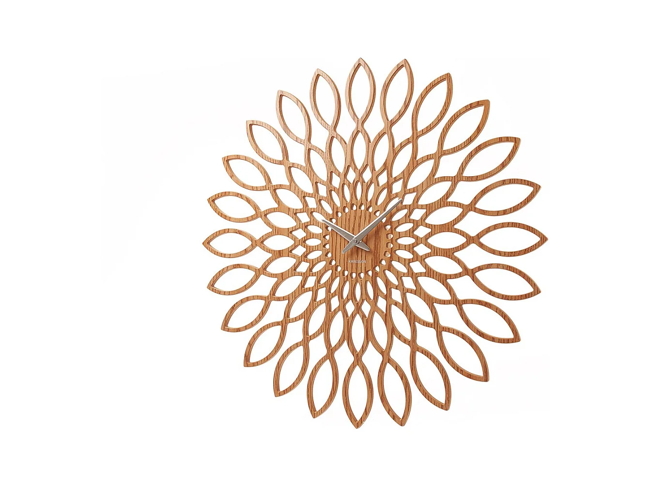 Wandklok Sunflower - Hout- Ø60cm