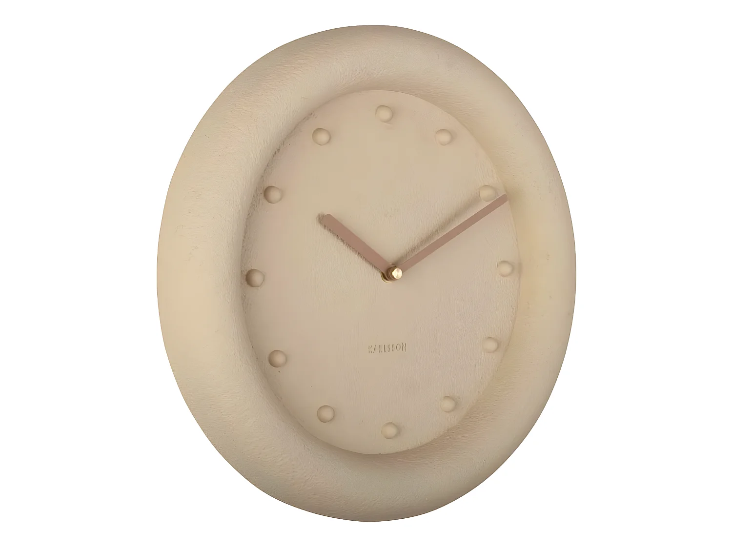 Orologio rotondo in resina Petra 30 cm