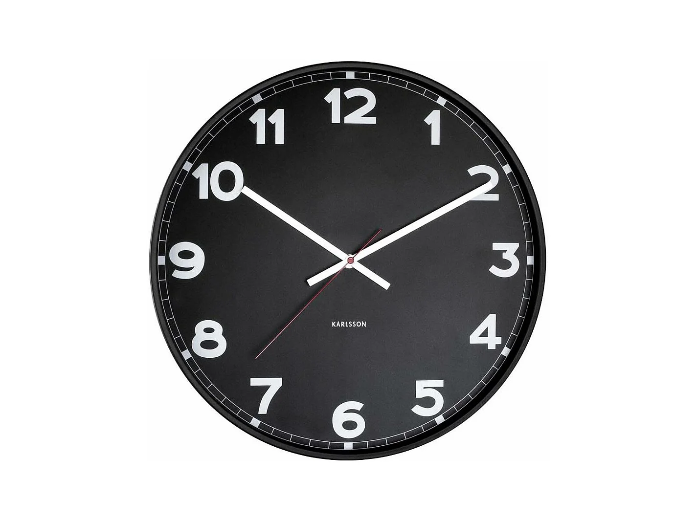 Wandklok New Classic Medium - Zwart- Ø40,5cm