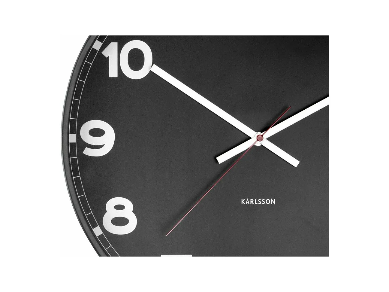 Wandklok New Classic Medium - Zwart- Ø40,5cm