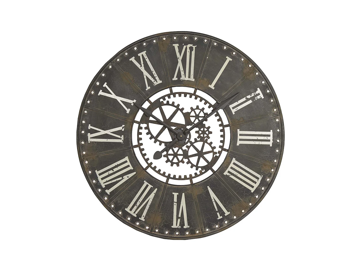 Pendule murale industrielle 91 cm