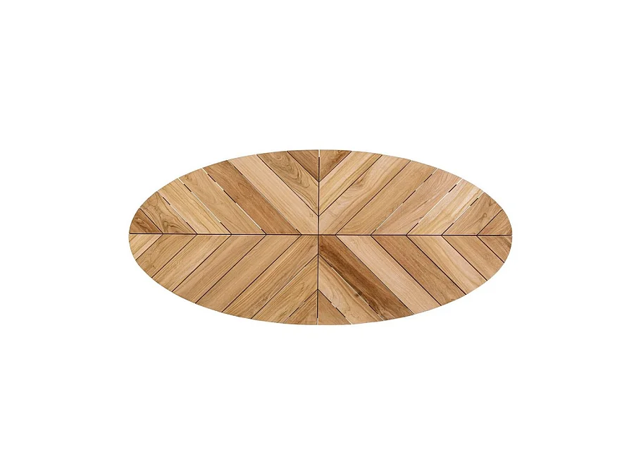 Table de Jardin 10 places PALMDALE blanc