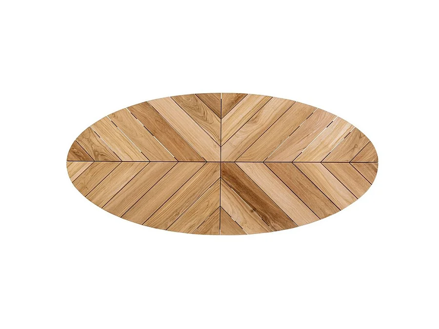 Table de Jardin 10 places PALMDALE blanc