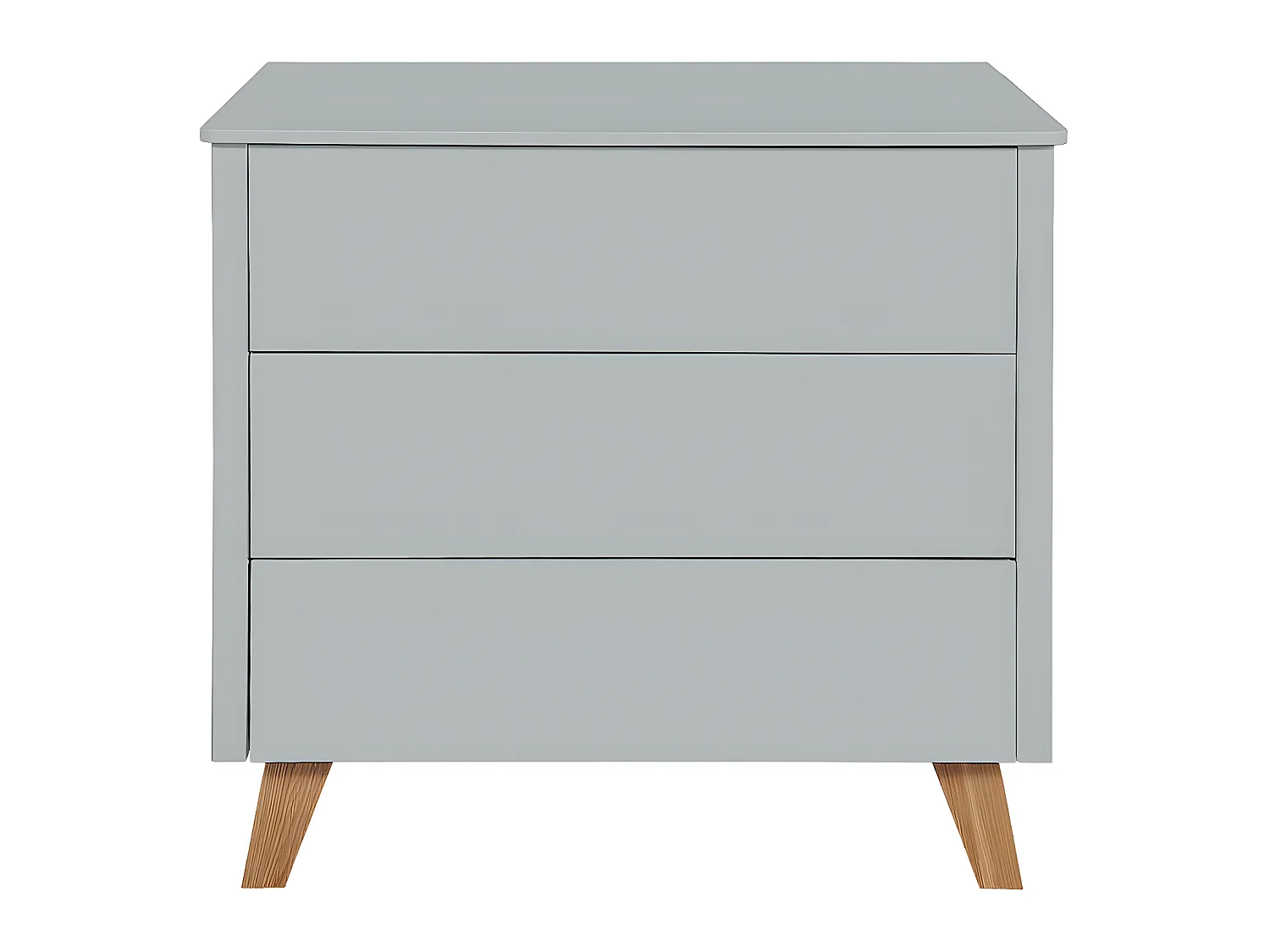 Commode 3 tiroirs Zara Gris