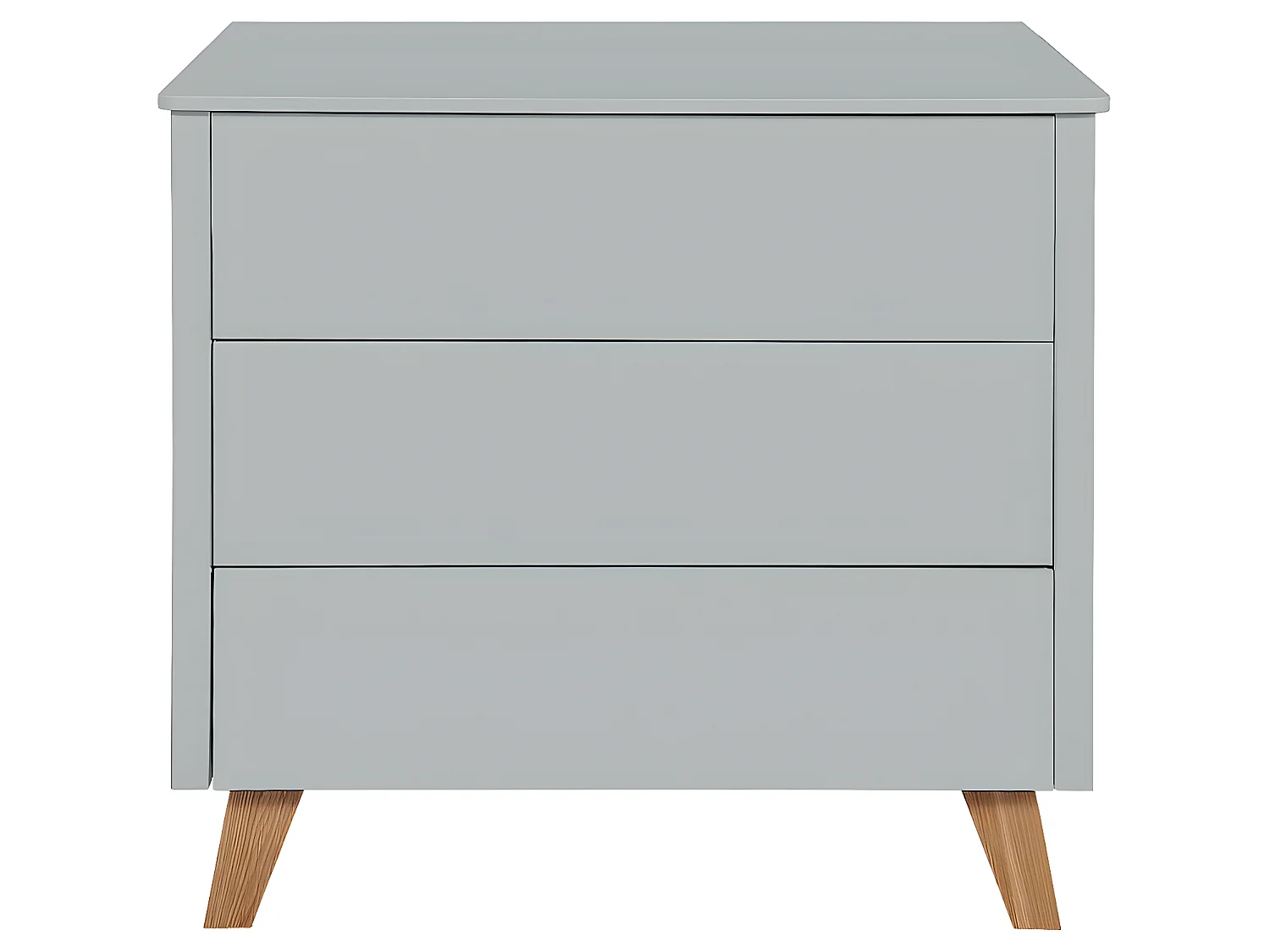 Commode 3 tiroirs Zara Gris