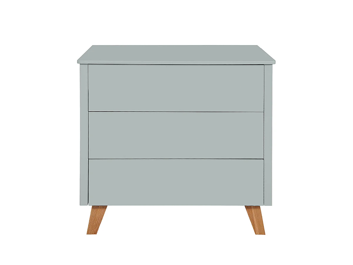Commode 3 tiroirs Zara Gris