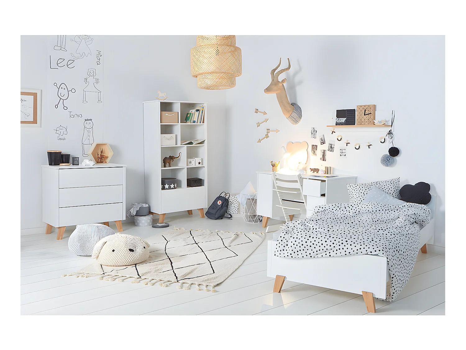 Etagère murale Zara Blanc