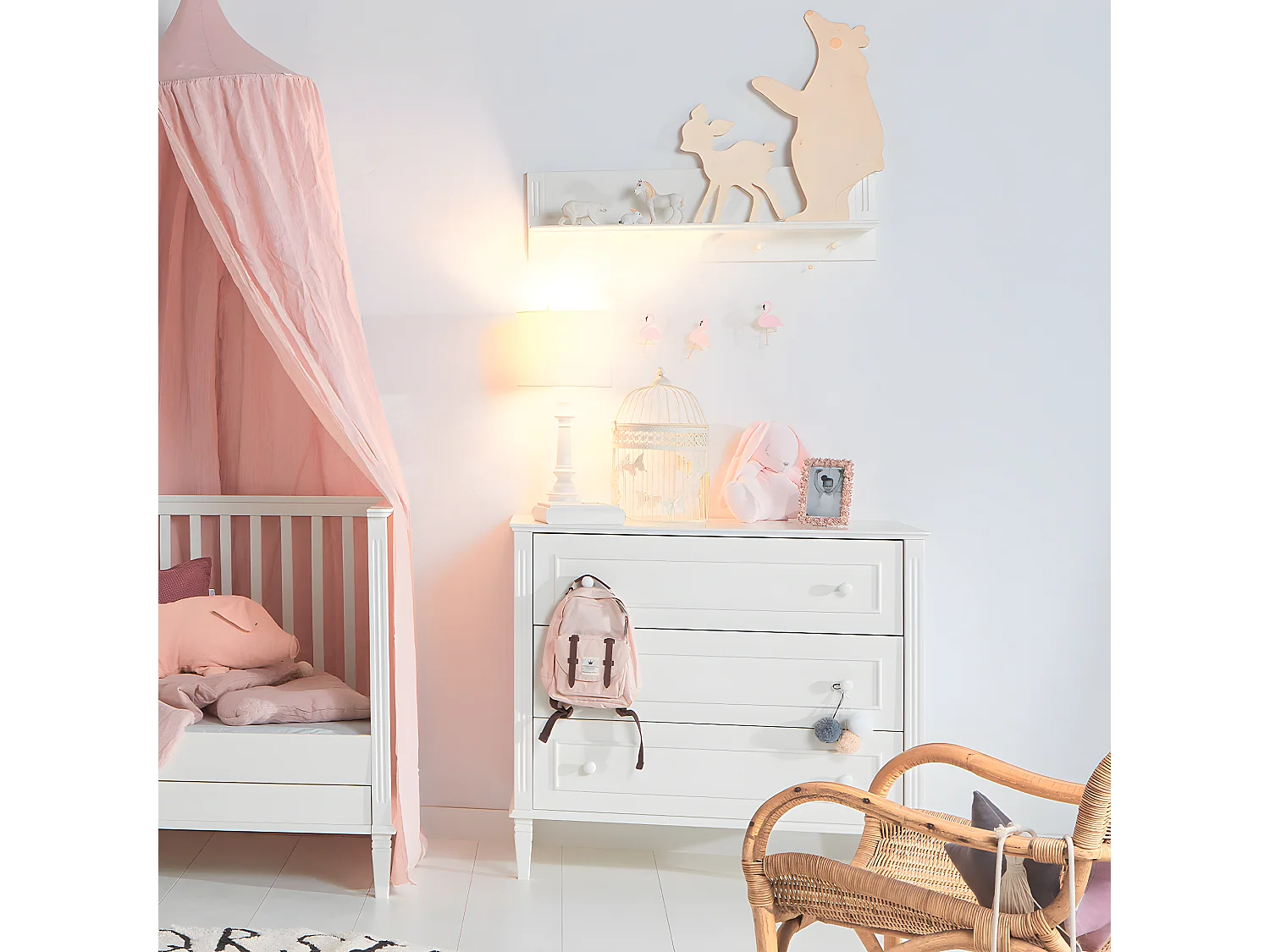 Etagère murale Bianka Blanc