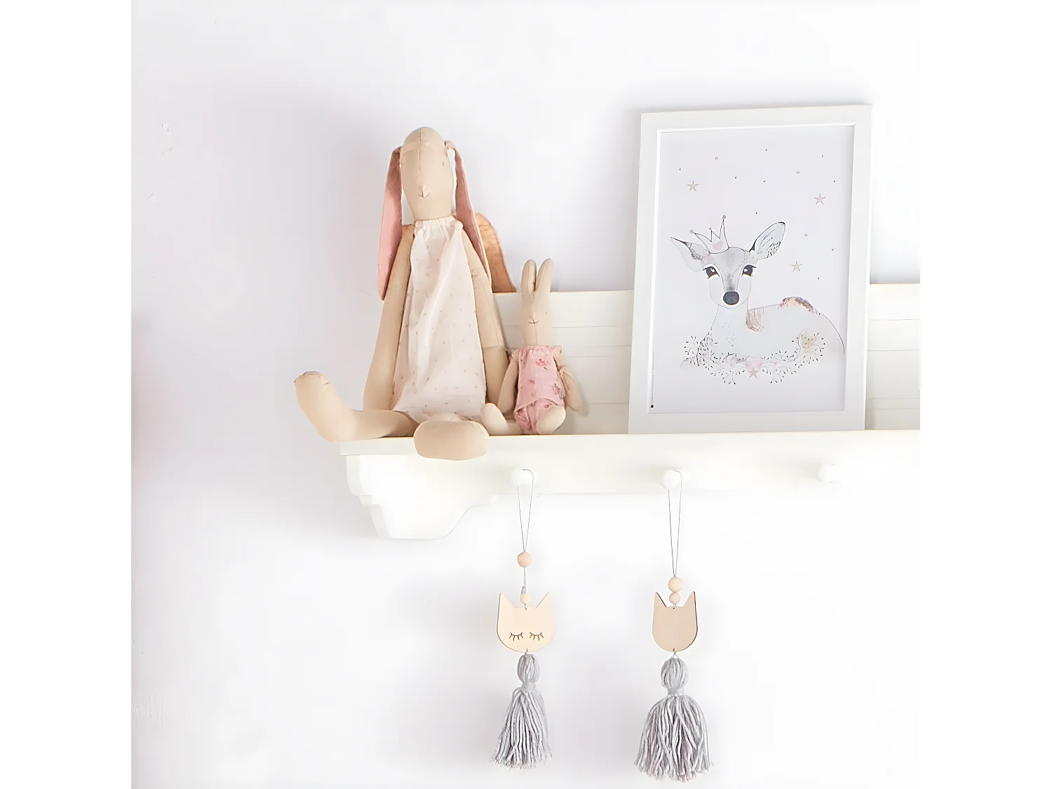 Etagère murale Melody Blanc