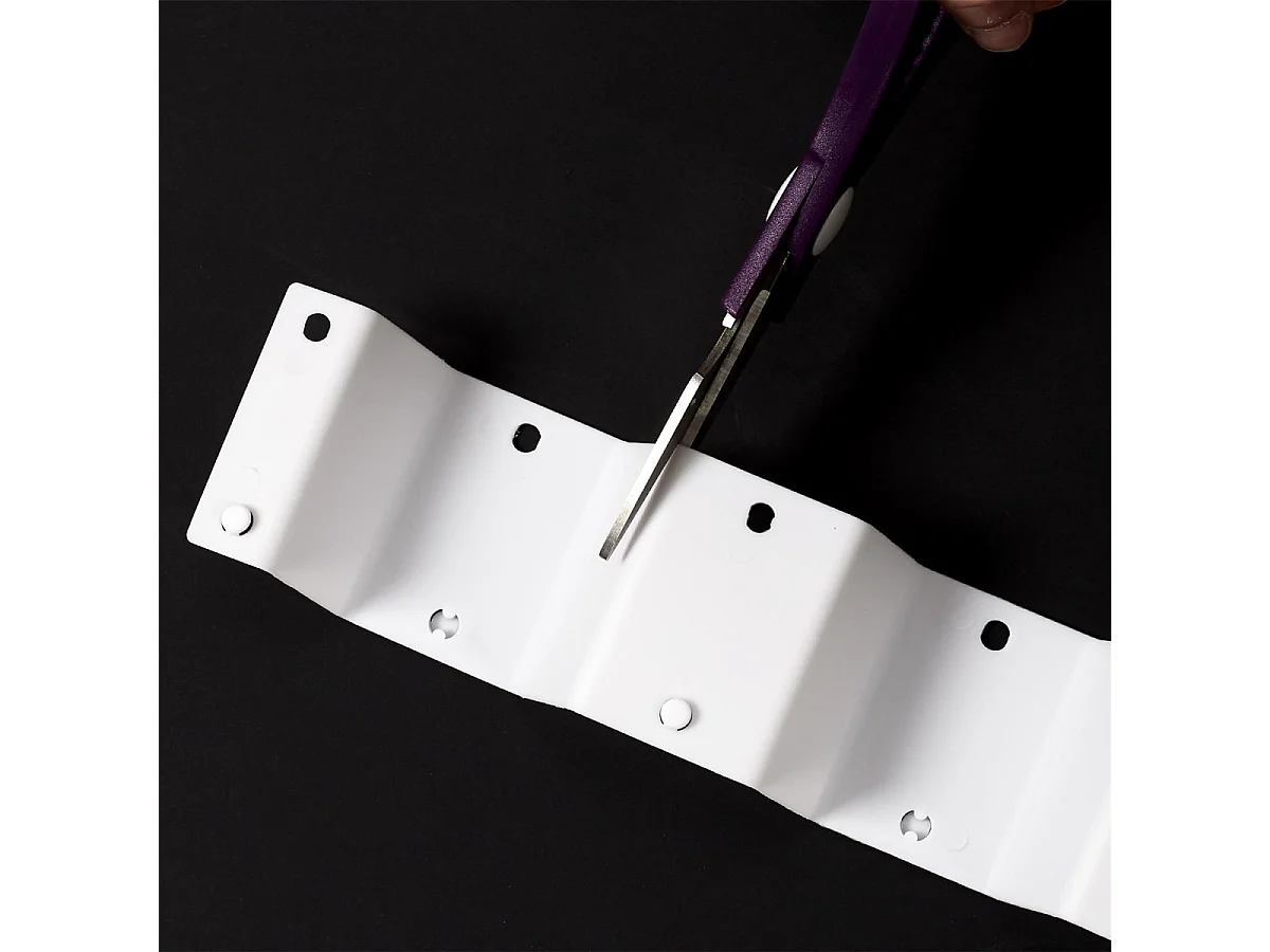 Lot de 6 Séparateurs de Tiroir "Modulable" 36cm Blanc