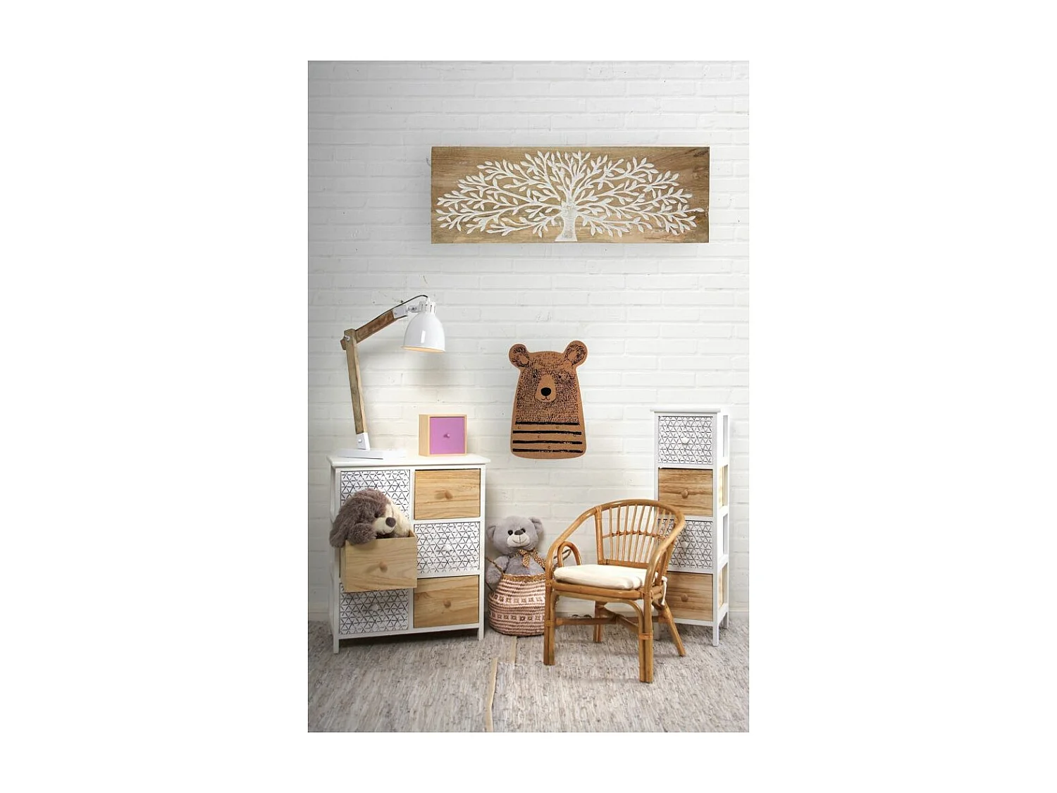 Petit tiroir de rangement (Lot de 4)