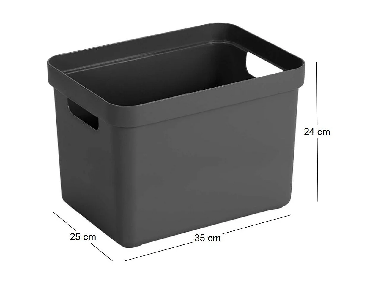 Aufbewahrungsbox 18 Liter "Sigma Home Box"