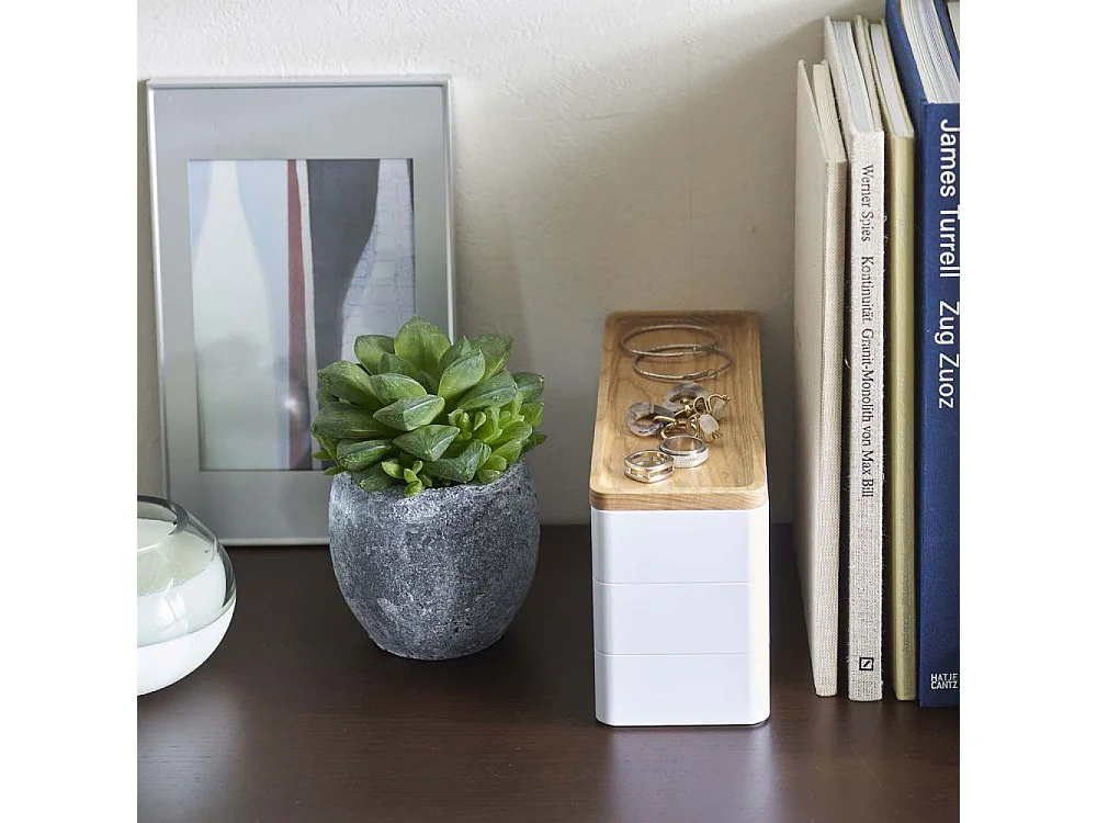 Portagioie a 3 livelli in plastica Slim