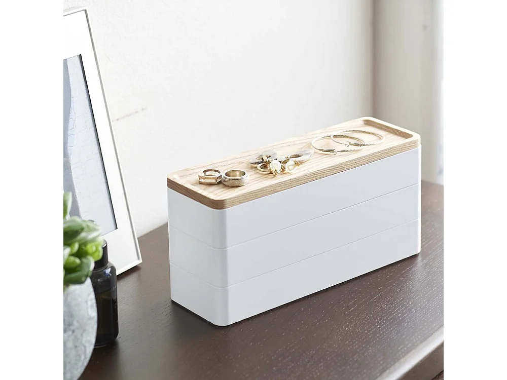 Portagioie a 3 livelli in plastica Slim