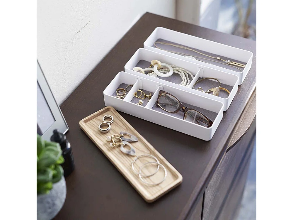 Portagioie a 3 livelli in plastica Slim