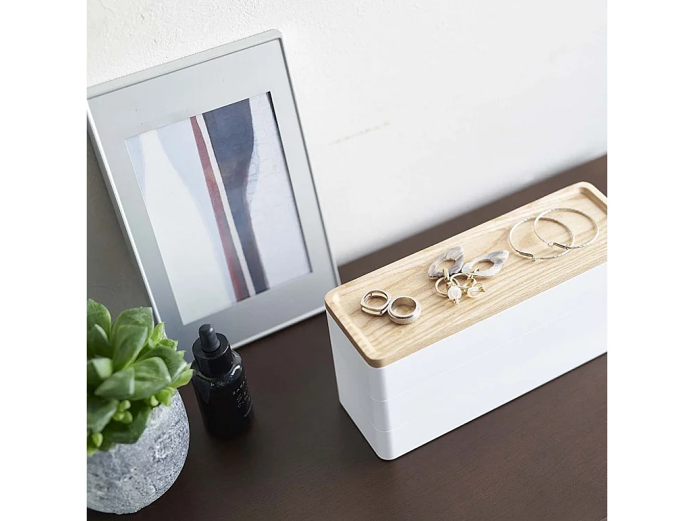 Portagioie a 3 livelli in plastica Slim