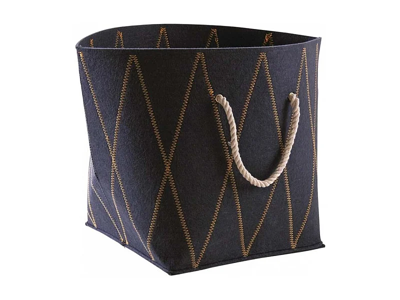 Sac de rangement en feutrine losanges