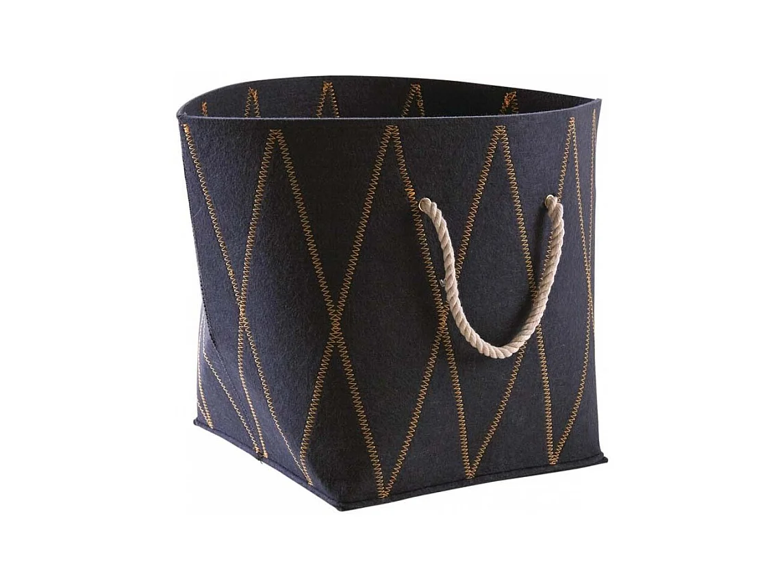 Sac de rangement en feutrine losanges