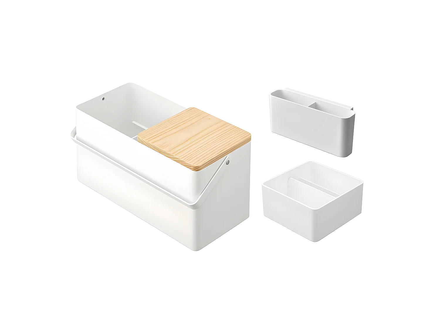 Boite de rangement spéciale maquillage en métal Tower makeup