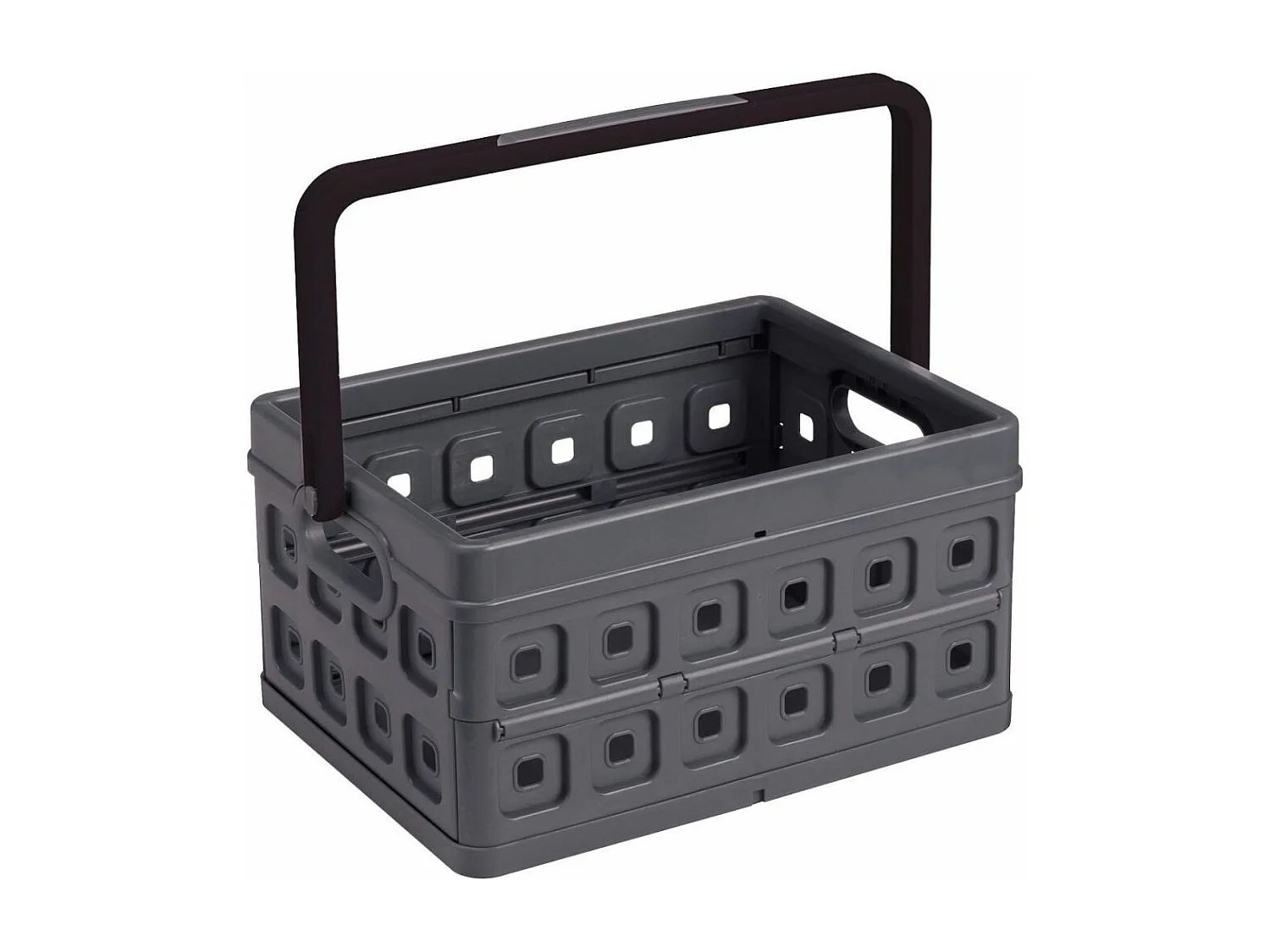 Zusammenklappbare Transportbox oder Aufbewahrungsbox "Square"