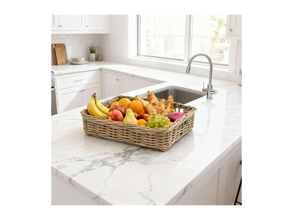 Manne en poelet 60 x 40 x 14 cm