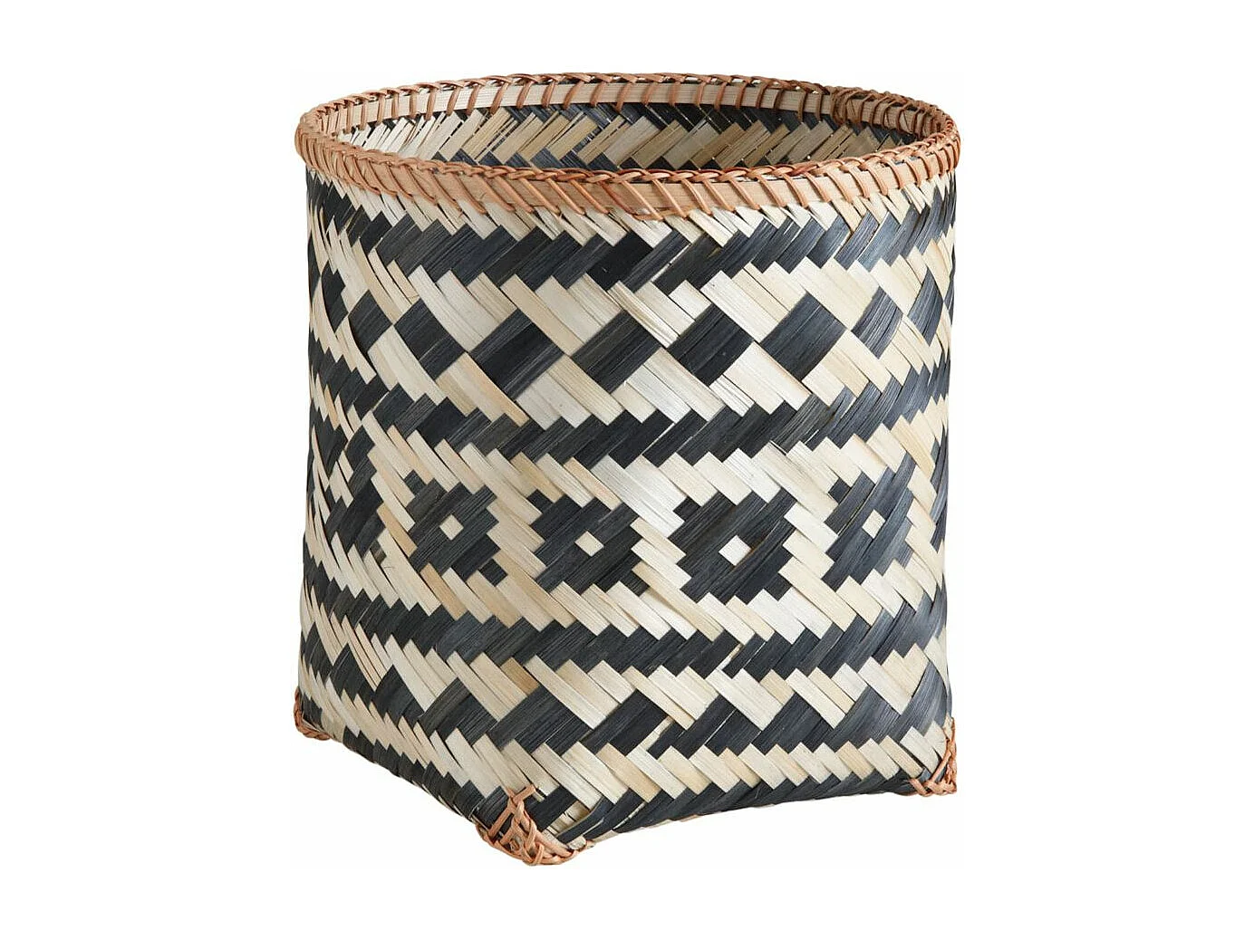 Corbeilles de rangement en bambou (Lot de 3)