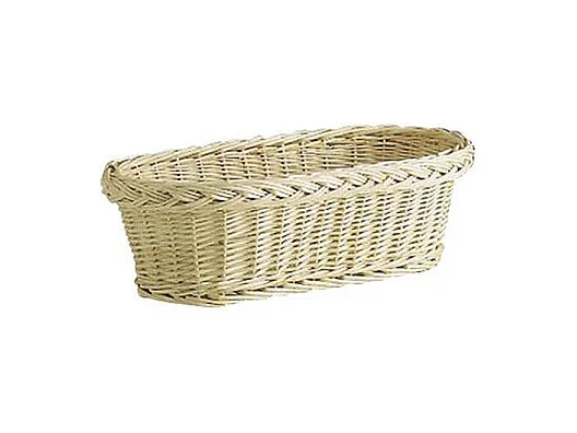 Banneton en osier blanc