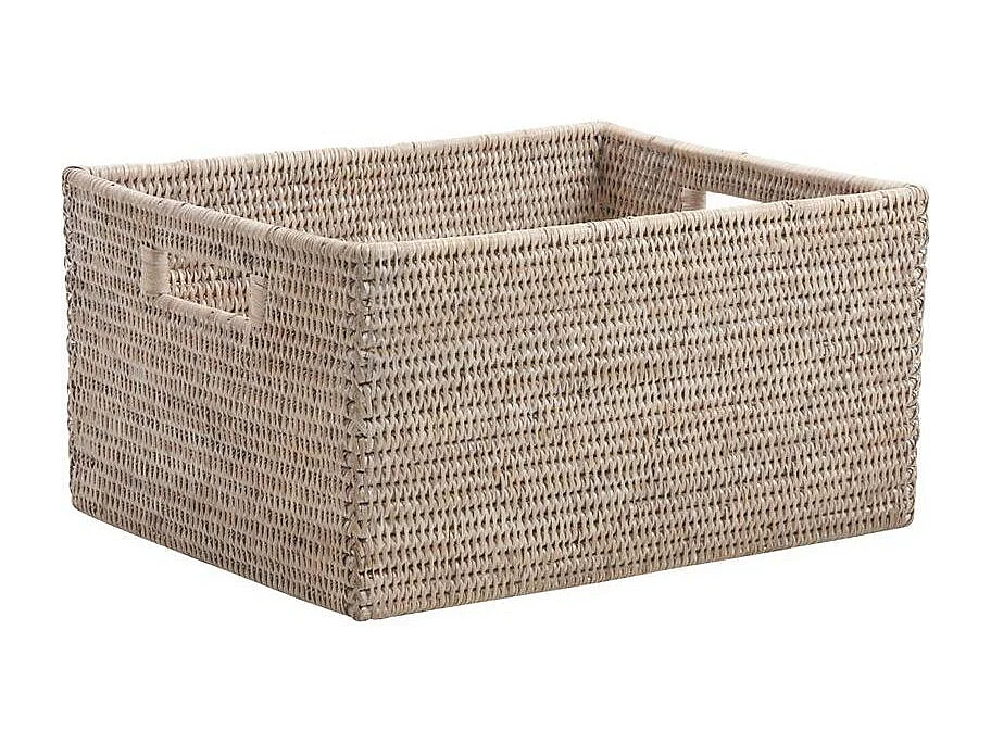 Ordnungskorb aus Rattan